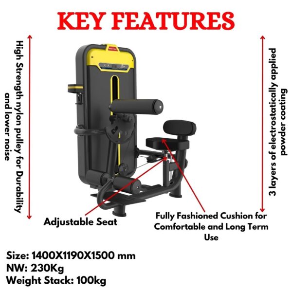 Imported Ab Workout Machine (Abdominal Machine) BMW-010 - Image 2