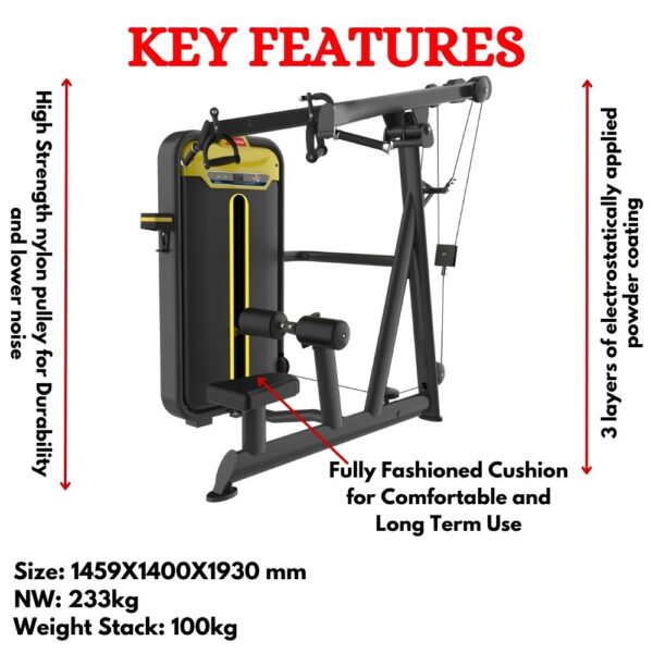 High Pully Gym Machine for Multiple Workouts BMW-012 - Image 2