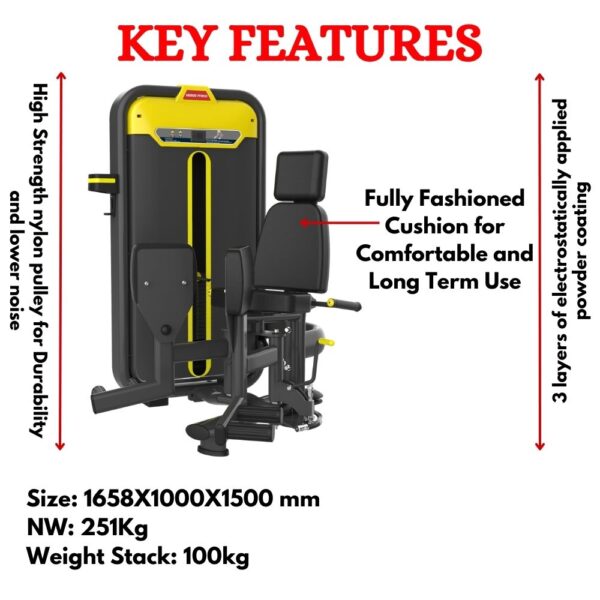Best Inner Thigh Adductor Machine in India BMW-018 - Image 2