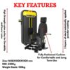 Luxury Outer Thigh Abductor Machine in India BMW-019 - Image 2