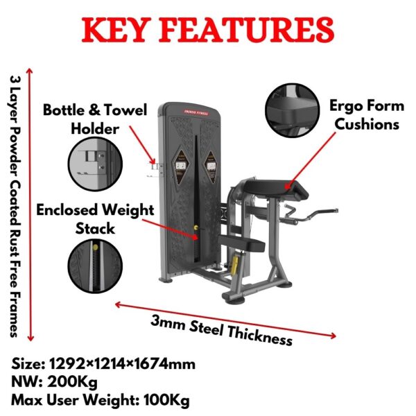 Bicep Curls Machine BU-006 - Image 2