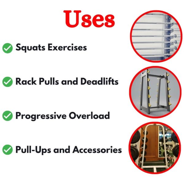 Luxury Quality Barbell Rack in India ER-09 - Image 3