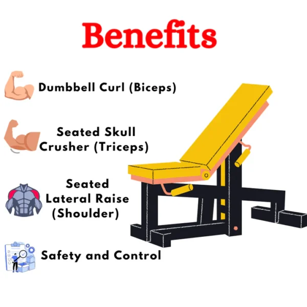 Luxury super bench With Multiple Workouts - Image 4
