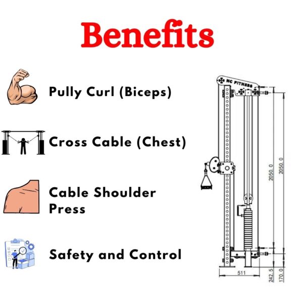Best Cable Jungle Gym Equipment ER-82 - Image 4