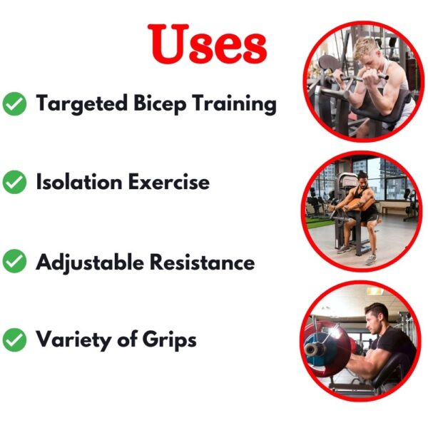 Premium Biceps Curl/Triceps Extension ER-0607 - Image 3