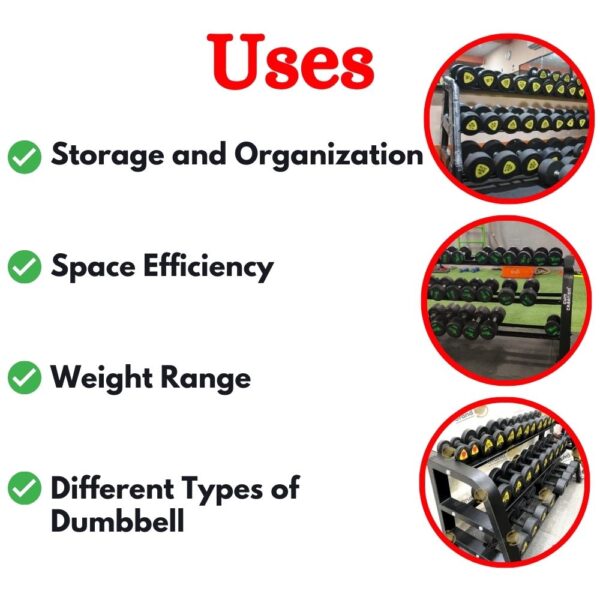 Best Quality Dumbbell Rack J-030 - Image 3