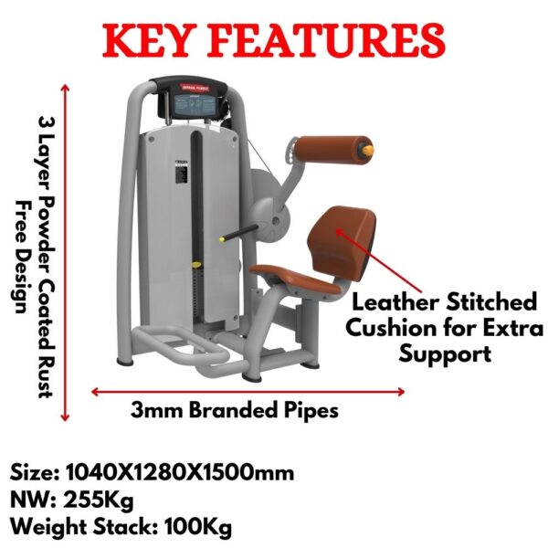 Best Low Back Exercise Machine ER-58 - Image 2