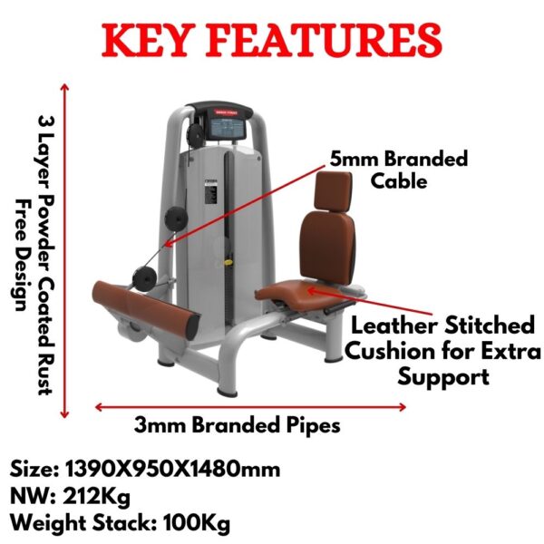 Luxury Rotary Calf Gym Equipment ER-60 - Image 2