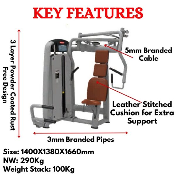 Best Chest Press Gym Machine ER-70 - Image 2