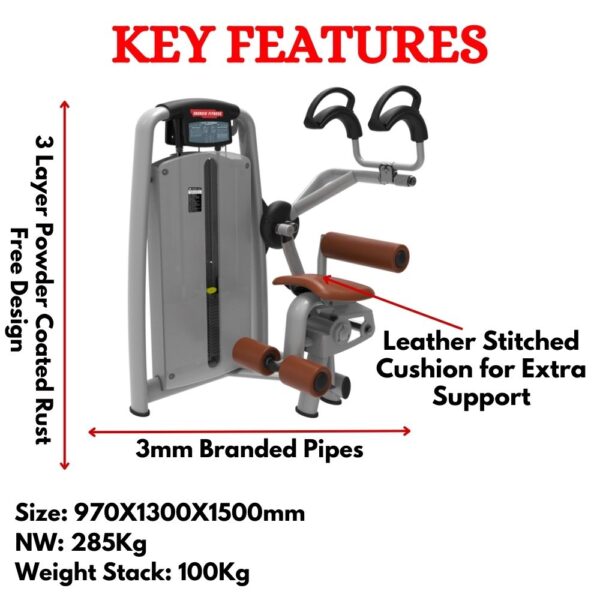 Luxury Total Abdominal Gym Machine ER-83 - Image 2