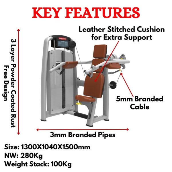 Best Delt Machine in India ER-93 - Image 2