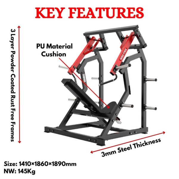 Shoulder Press Machine ETM-21 - Image 2