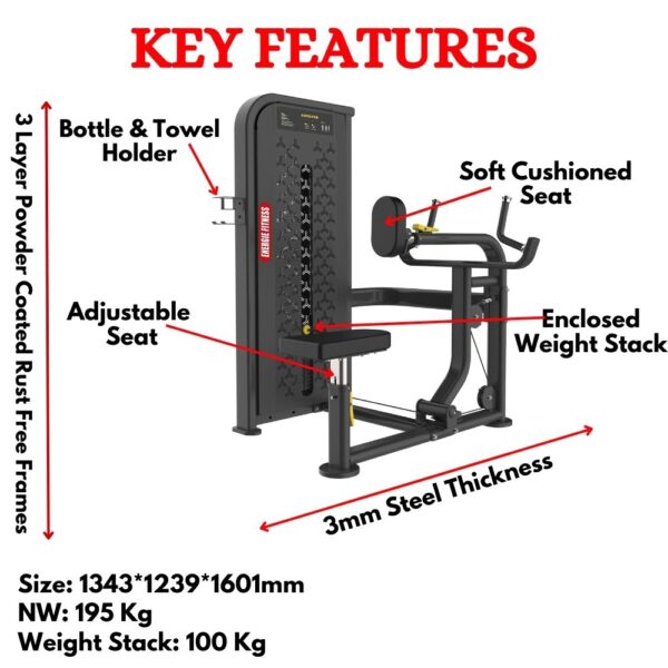 Best Seated Row Machine HM-004 - Image 2