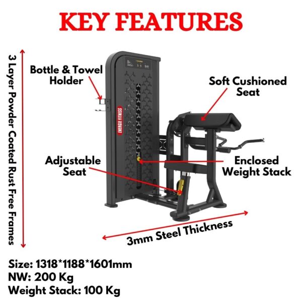 Premium Quality Bicep Curl Machine HM-06 - Image 2
