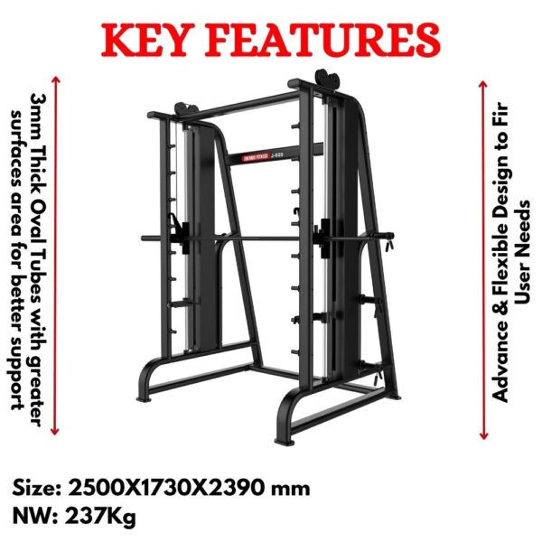Premium Exercise Smith Machine J-020 - Image 2