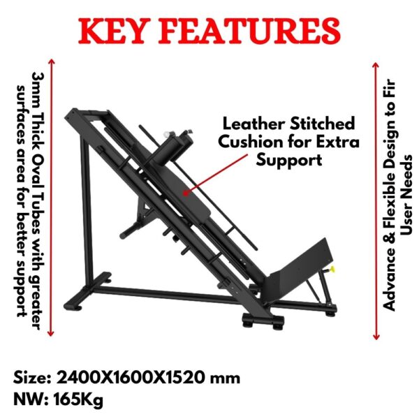 Strength Hack Squat- J-022A - Image 2