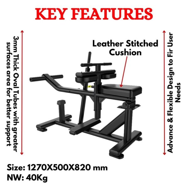 Premium Seated Calf Machine J-029 - Image 2