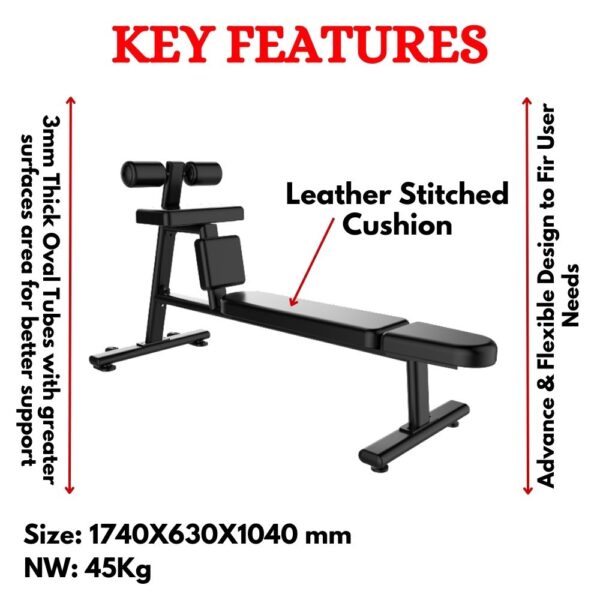 Best Crunch Bench in India J-035 - Image 2