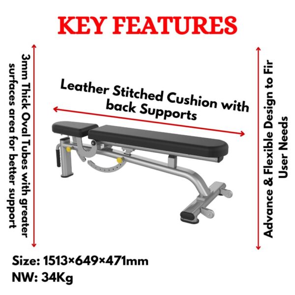 Best Multi Adjustable Super Bench J-037D - Image 2