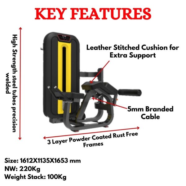 Luxury Prone Leg Curl Machine LD-801 - Image 2