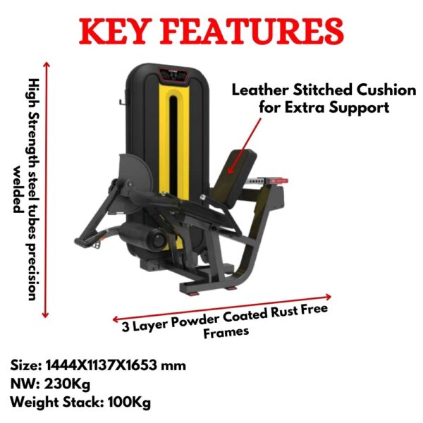 Leg Extension Exercise Machine in India LD-802 - Image 2