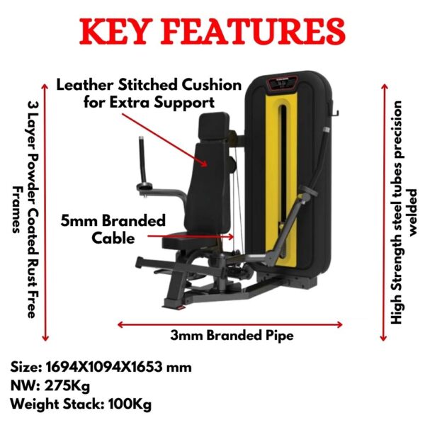 Premium Pectoral Machine Price in India LD-804 - Image 2