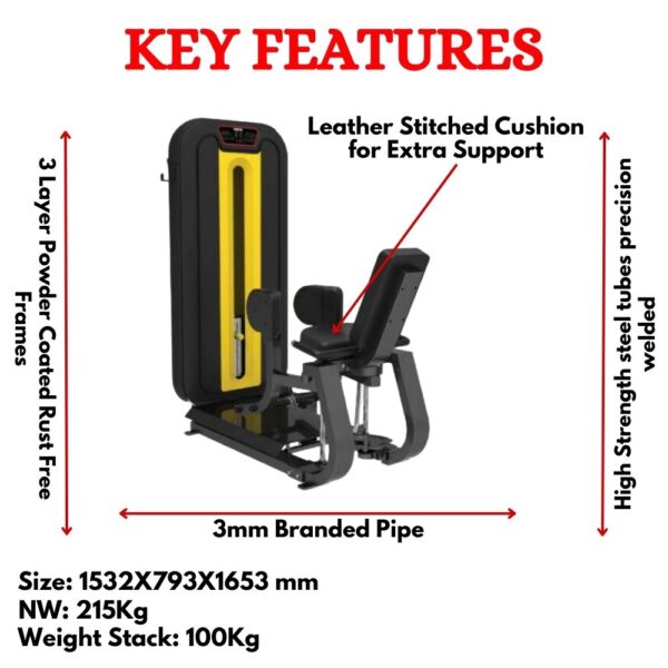 Commercial Abductor Exercise Machine LD-821 - Image 2
