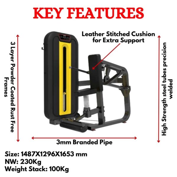 India's Best Seated Dip Machine LD-826 - Image 2