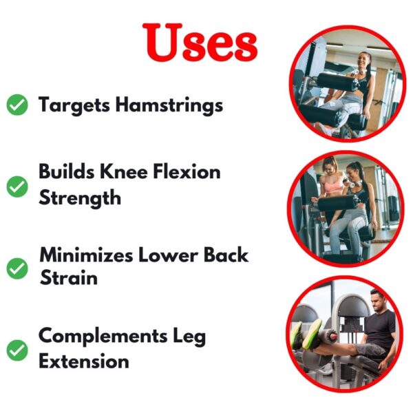 Best Leg Curl Leg Extension Machine- ER-1314 - Image 3