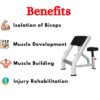 Premium Scott Bench and Preacher Curl in India J-040 - Image 4