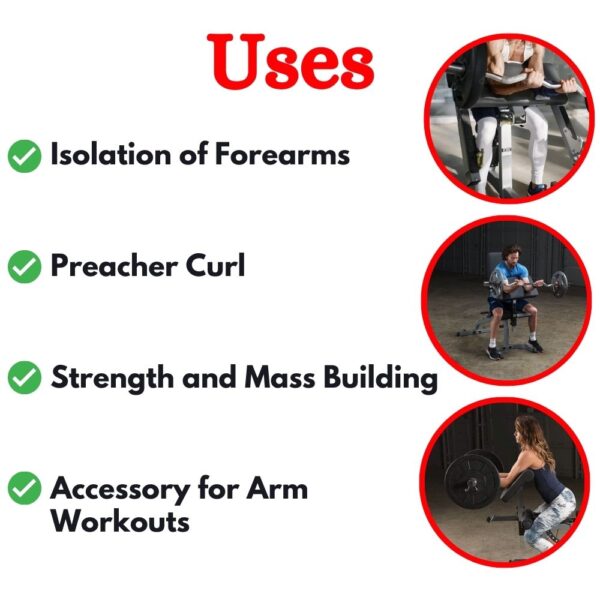 Premium Scott Bench and Preacher Curl in India J-040 - Image 3