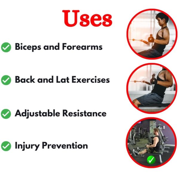 Luxury Seated Horizontal Pully Machine ER-14 - Image 3