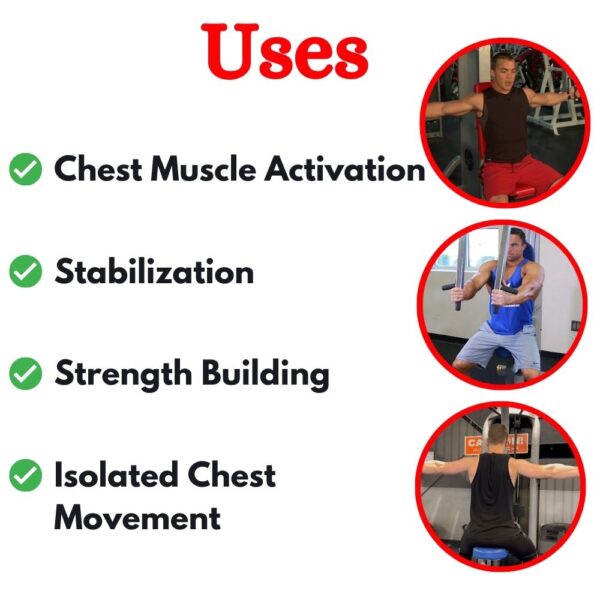 Best Seated Arm Clip Chest ER-95 (Pec Fly/Rear Delt) - Image 4