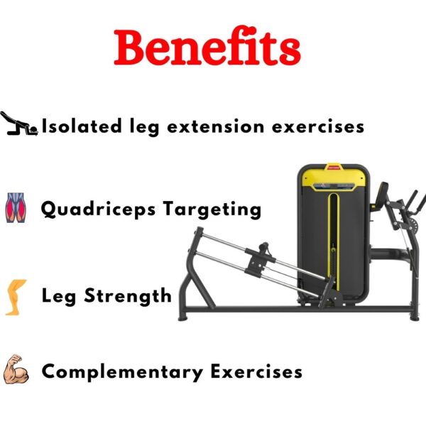 Standing Leg Extension Machine BMW-016A - Image 4